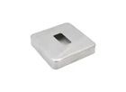 Fhc PR12CVBS Flange Cover Plate For 1" X 2" Rectangular Rail - Brushed Stainless New. Price: $36.44.
