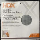 Hdx 6 In. Drywall Repair Patch New. Price: $7.88.