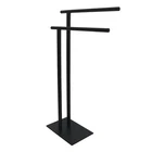 Kingston Brass SCC603 Edenscape 2 Bar Freestanding Towel - Black New. Price: $112.79.