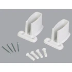 Closetmaid White Wire Shelving Wall Bracket (2-COUNT) 2662000 New. Price: $10.81.