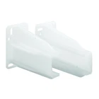 Prime-line MP7227 Drawer Track Back Plate, 5/16 X 7/16 In., White New. Price: $13.31.