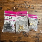 Sharkbite Plumbing Solutions Pex Parts UC334LFA, 23220Z & 265814 As Pictured New. Price: $26.95.