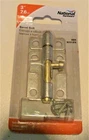 Barrel Bolt 3" National Hardware N151-878 Galvanized Plate & Brass New. Price: $9.95.