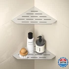 Bernkot Corner Shower Shelf 304 Stainless Steel Pentagonal Heavy Duty Floating New. Price: $135.37.