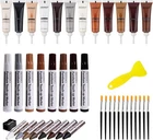 42-PIECE Wood Repair Kit Fillers, Scratch Markers, Wax Sticks & Tools For Furn New. Price: $37.99.