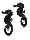 Spi San Pacific International Iron Seahorse Wall Hook Hangers Set 5.5"X2.5"X2" Used. Price: $14.99.