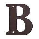 Deltana RL4B 4" Solid Brass Traditional House Letter New. Price: $21.94.