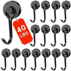 Diymag Black Hooks, 40LBS Strong Magnetics Heavy Duty 2026 Cruise Cabin New. Price: $37.34.