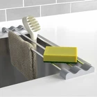 Tomorotec Adjustable Over-the-sink Kitchen Rack For Curve, Light Gray New. Price: $20.92.