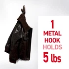 3M FC13-ORB 5 Lbs. Capacity Bronze Large Coat/hat Hook 4-1/8 In. (pack Of 4) New. Price: $51.26.