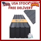 Metal Roofing Panels - Waterproof Heavy Grey/ 20PCS/42.52X17.7IN Gray New. Price: $219.99.