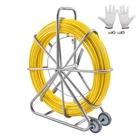 Vevor Fish Tape Puller Fiberglass 656 Ft 5/16 Wire Cable Running Duct Rodder New. Price: $177.90.