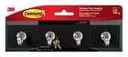 Command Hooks Slate Key Rail For Easy Damage-free Wall Storage Organization New. Price: $11.09.