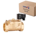 Unox 1/2" Npt Solenoid Valve 24V Dc, Brass Control Normally Closed - ... New. Price: $268.07.