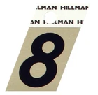The Hillman Group 840490 Number 1-1/2-INCH Black And Gold 8, New. Price: $9.99.