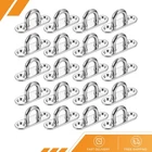 20PACK Pad Eye Plate 1.8 Inch 304 Stainless Steel Ceiling U Hooks Silver New. Price: $26.28.