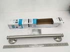 New Moen Banbury 18" Grab Bar W/ Grip Pads Ada 500LBS Brushed Nickel - YG2618BN Open. Price: $43.90.