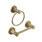Rumose Toilet Paper Holder Hand Towel Ring Antique Brass Wall Mount Bathr... New. Price: $48.43.