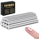 Trymag 400PCS Rare Earth Mini Magnets Small Round Neodymium For Crafts & Diy New. Price: $21.79.