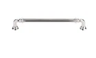 Top Knobs TK324PN Reeded 7" Center Bar Pull Handle In Polished Nickel New. Price: $7.00.