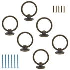 Luomorgo Antique Ring Pull Handle Knobs, Vintage BRONZE-6PCS New. Price: $12.44.