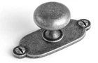 Pack Weathered Nickel Zinc Alloy Cabinet Knob With Backplate 8611G013 Open. Price: $38.44.