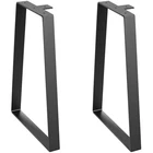 Vevor 16 Inch Trapezoid Steel Table Legs, Replacement Furniture Set Of 2 Fo New. Price: $33.24.