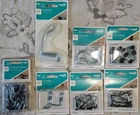 National Hardware Pegboard Assortment Locking Hooks Loop Steel - 79 Pieces New. Price: $22.00.