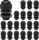 3/8" Nylon Cable Glands, IP68 NPT(20 Pcs), Black New. Price: $13.14.