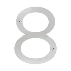 Sure-loc HNSS6-8 Inch Tall Address House Number '8' Satin Stainless New. Price: $24.62.