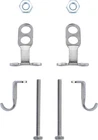 Duravit 005503 Half-pillar Mounting White New. Price: $43.32.