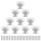 Uenhoy 20 Pcs Round Wooden Cabinet Knobs 15/16" (24MM) White Pulls Mus... New. Price: $14.70.