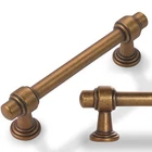 10 Pack Antique Brass Cabinet Pulls 3-3/4 Inch Hole Centers Kitchen H... New. Price: $55.76.