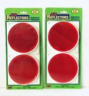 Hy-ko (4 Reflectors) 1/4" Nail-on CDRF-3R Red New. Price: $14.99.