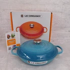 Le Creuset Signature Cast Iron 2.25 Quart Braiser, Caribbean * New. Price: $279.95.