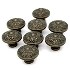 Lxz 8 Pcs Vintage Antique Bronze Knob Handles - Drawer Medium, New. Price: $22.54.