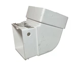 Amerimax Gutter Elbow, Contemporary, Square, Vinyl, White, 2-IN. T525 New. Price: $8.98.