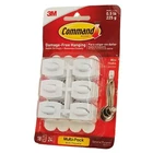 3M Command White 18 Mini Hooks General Purpose Damage-free Hanging Removable New. Price: $11.36.