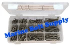 Type 316 Stainless Steel Phillips Drive Flat Sheet Metal Screw Assortment Kit New. Price: $38.95.