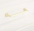 Signature Hardware 4" Klein Solid Brass Cabinet Pull - Polished Open. Price: $11.05.
