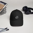 Naruto Anime Fan Embroidered Leaf Village Symbol Baseball Cap - Black New. Price: $14.99.