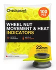 Checkpoint 22 Mm Wheel Nut Indicators Yellow 48-TOOTH Lug Safety New. Price: $157.96.