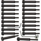 Cable Railing Hardware, Black Invisible Kit/turnbuckle New. Price: $175.56.