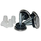 Furniture Leveling Glides, Cushioned, Adjustable, 1-1/16-IN., 4-PK. F32025TV New. Price: $13.06.