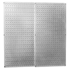 2 Pack Metal Wall Panel Organizer Shelf Display Tools Garage New. Price: $49.89.