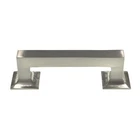 Hickory Hardware Studio Satin Nickel 3" Ctr. Square Cabinet Bar Pull P3010-SN New. Price: $8.79.