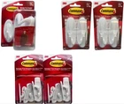 Command Brand 3M White Decorating Hanging Hooks Damage-free Easy Removal-various New. Price: $10.99.