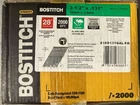 Bostitch S16D131GAL-FH 3-1/2" X .131 28 Galvanized Smooth Framing Nails 2000 New. Price: $130.00.