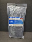 Jobsmart 600 Piece 3/16"X 8" - 50LB. Black Heavy Duty Cable Ties Brand New. Price: $18.39.