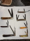 Vintage Pocket Knife Lot Case Colonial Rough Rider Old Hickory Parts Repair Used. Price: $115.00.